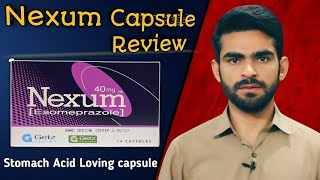 Nexum capsule uses in urdu hindi  Esomeprazole  40mg 20mg  Uses Side Effects MOA how to use [upl. by Lisetta]