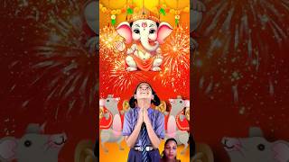 Doli aur Ganesh ji ki dosti 😍 shorts funny banku school srsir Masti ki pathshala comedy [upl. by Anitserp]