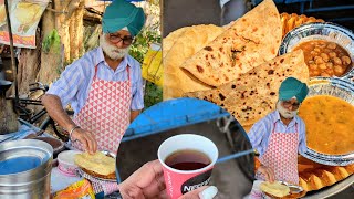 Rourkela Best Breakfast Corner Aloo Paratha Sattu Paratha and Chole bhature at Rs 50 only viral [upl. by Willa]