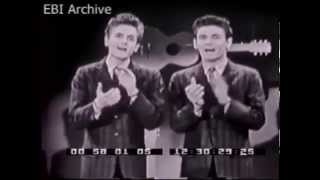 Everly Brothers International Archive  Ed Sullivan Show March 2 1958 [upl. by Lynelle]