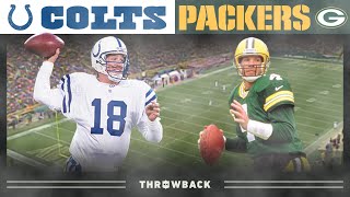 Peyton amp Favre Battling in the Cold Colts vs Packers 2000 Week 12 [upl. by Anitniuq]