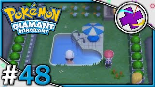 🔴 Pokémon Diamant Etincelant FR 48  LAIR DE DETENTE amp DESERT [upl. by Dulcine]