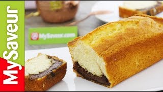 Cake fromage blanc coco Nutella La bonne cuisine des blogs [upl. by Sioled]