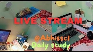 study with abhissc 👮‍♂️🚗 SSC 2025 👍study livestream📚 SSC CGL  livestudy ssc ssccgl jee neet [upl. by O'Rourke]