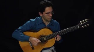 1963 Manuel Rodriguez  Brazilian amp Spruce Classical Guitar  Rumores de la Caleta [upl. by Karlotta25]