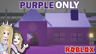 SCP 3008  Building a House using PURPLE ONLY [upl. by Tifanie]