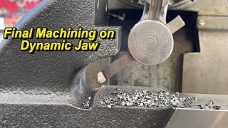 Final Machining Cuts for Hardtail Vise Dynamic Jaw [upl. by Nailluj]