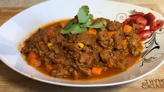 PICADILLO CON CHIPOTLE Y VERDURAS [upl. by Rayner878]