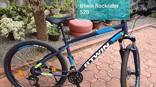 Btwin rockrider 520 MTB 2018 [upl. by Barncard]