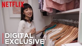 How To Organize Your Closets  Tidying Up with Marie Kondo  Netflix [upl. by Avigdor]