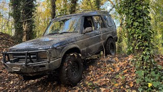 Discovery 2 4L V8  Brotherton Woods Trials Oct 24  Yorkshire Off Road Club [upl. by Bunnie]