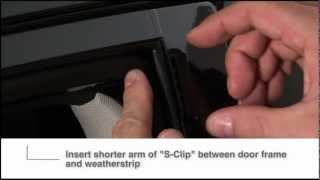 WeatherTech Side Window Deflector with SClips Installation Video [upl. by Eugenio440]