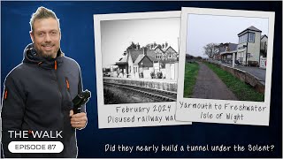 The Walk  EP  87  A Victorian Tunnel Under The Solent  Yarmouth To Freshwater  Isle of Wight [upl. by Marjie]