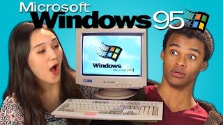 TEENS REACT TO WINDOWS 95 [upl. by Doug149]