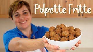 POLPETTE DI CARNE FRITTE Ricetta Facile  Fatto in Casa da Benedetta [upl. by Ahsinroc]