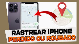 Como Rastrear iPhone Perdido ou Roubado Passo a Passo 2024 [upl. by Kcirdneked]