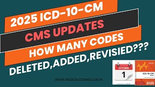 2025 ICD10CM Code Updates  FY 2025 New Revised and Deleted ICD10 Codes Explained [upl. by Aderb156]