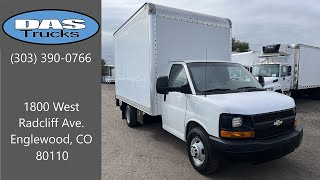 2011 Chevrolet Express 3500  14 Box Truck W Liftgate  55384 [upl. by Beare]