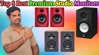 ✅ Top 8 Best Studio Monitor In India 2024 With Price Premium Studio Monitors Review amp Comparison [upl. by Ripley]