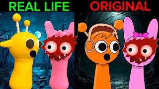 SPRUNKI OF The Best TikTok Video  REAL LIFE vs ORIGINAL [upl. by Olsson]