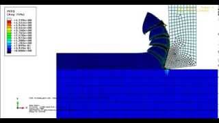 orthogonal Cutting Serration Chips [upl. by Moishe]