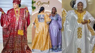 BOUBOU NZIZA ZIGEZWEHO 2024 modele grand boubou tendencies bazin Africain robe💖👗✨️ [upl. by Annahsor]