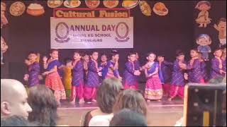 Teju 1st dance performance in annual day Naval kg school [upl. by Navak882]