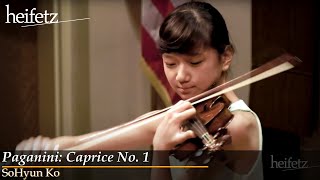 Paganini Caprice No 1  SoHyun Ko 12 violin [upl. by Barrie]