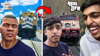 GTA 5 vs REAL LIFE CHALLENGE 🤣 PART 2  Reaction [upl. by Otineb917]