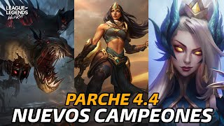 PARCHE 44 DE WILD RIFT 3 NUEVOS CAMPEONES  FIDDLESTICKS SIVIR Y ZYRA  ANÁLISIS DE JUGABILIDAD [upl. by Ardnohs]