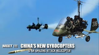 Meet  New Chinas Gyrocopters Armed With Anti Tank Missiles is Amazing attack Helicopter [upl. by Coben]