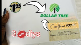 Impress everyone with Dollar Tree Acrylic board diys [upl. by Airetahs]