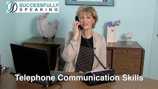 Effective Telephone Tips from Successfully Speaking [upl. by Cone]