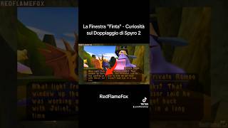 La Finestra quotFintaquot  Curiosità sul Doppiaggio di Spyro [upl. by Zaccaria973]