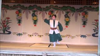 ★舞ムービー（2734）首里城の舞 鳩間節 The Ryukyuan Dance 2015522 [upl. by Ilesara]