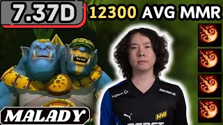 737d  Malady OGRE MAGI Hard Support Gameplay 20 ASSISTS  Dota 2 Full Match Gameplay [upl. by Anuhsal]