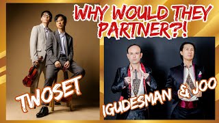 Why TwoSet Violin Partners with Igudesman amp Joo Lets find out [upl. by Iohk133]