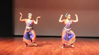 Shiva Tandavs StotramIndian Classical Dance cover BharatnataryamCosmic Dance Srija and Divya [upl. by Akcinehs657]