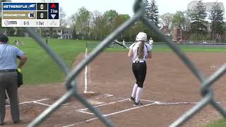 4292024 NHS V Softball vs Wethersfield [upl. by Amias661]