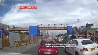 NAIA Expressway Philippines  Update June 2014 01 [upl. by Yrtua929]