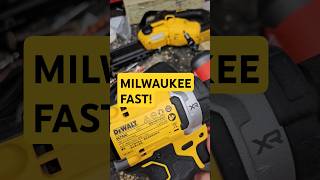 DeWalts NEW Impact Is it Milwaukee Fast viral dewalttough milwaukee diy tools powertools [upl. by Lancey]