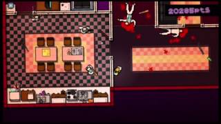 Hotline Miami Talkthru Chapter 5 These Are My Guns Trophy  Mask amp Puzzle Locations [upl. by Kalasky]