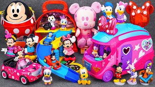 Satisfying with Unboxing Disney Mickey Mouse Fly n Slide Clubhouse Playset  Review Toys ASMR [upl. by Xena]