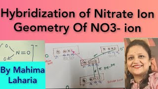 Hybridization of NO3 ion GeometryLewis dot structure of Nitrate IonMsc vskuv syllabus [upl. by Halika65]