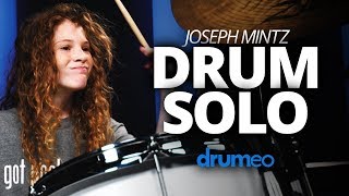 Joseph Mintz Drum Solo 13 Years Old [upl. by Farant]