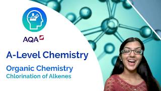 AQA A Level Chemistry Chlorination of Alkanes [upl. by Cott]