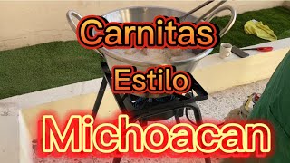 Carnitas estilo Michoacan receta fácil y rápida [upl. by Lesoj561]