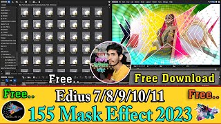 Edius Mask Effect Free Download 2023  Edius Filter Effects  How to Use Masking in Edius edius [upl. by Acirderf]