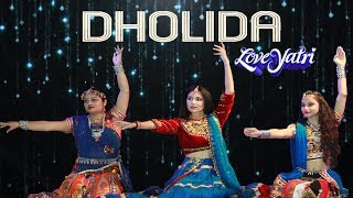 Dholida Dance Video Song Garba 2019 LOVEYATRI  Dance CoverNavraatri Sandy Katty Choreography [upl. by Nylkoorb683]