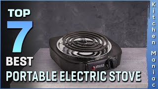 Top 7 Best Portable Electric Stove Review in 2023 [upl. by Adnirual]